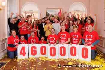 Omaze draw raised £4.6m for the British Heart Foundation