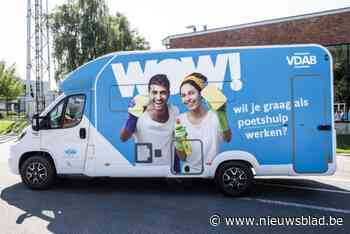 Poetsmobiel komt naar Halle voor wie job zoekt in schoonmaaksector