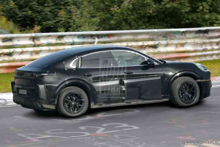 Elektrische Porsche Cayenne Coupé voor het eerst in beeld