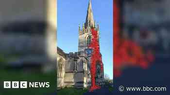 Plea for 10,000 knitted poppies for church cascade