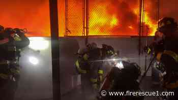 'Heavy fire on all five floors': 4 firefighters injured in Harlem abandoned building fire