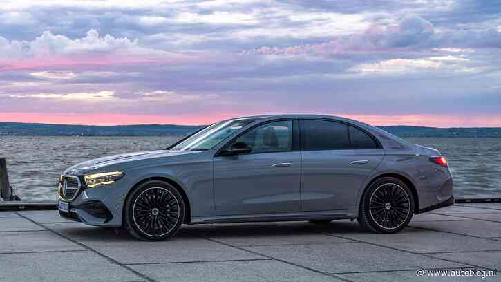 Politie rijdt met de eerste nieuwe Mercedessen