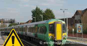 The Southern trains running in Croydon that are cancelled this weekend
