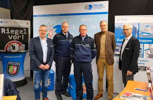 POL-GT: Sicherheitsberatung der Polizei Gütersloh auf der Baumesse - 07.-09. Februar 2025