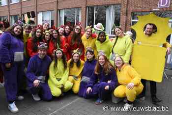 Laatstejaars Heilig Hart&College vieren laatste honderd dagen op school: “We kijken hier al maanden naar uit”