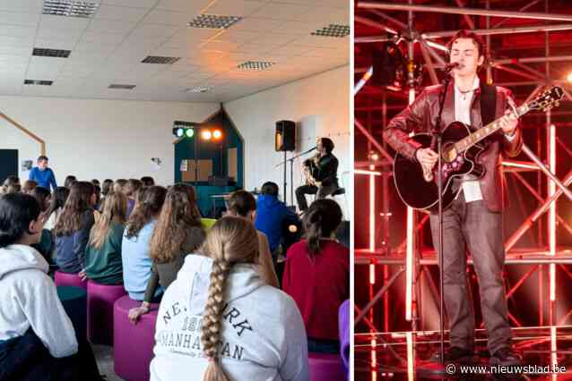 Deelnemer ‘Lift you up’ Rob Moens (18) keert terug naar Heilig Hart van Maria Berlaar met exclusief concert: “Het begon hier op school, met Subsonic”