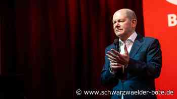 Newsblog zum Kanzler-Besuch: Olaf Scholz stellt sich den Bürgern im Kreis Calw