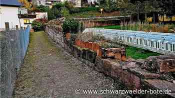 Sanierung der Klostermauer: 320 000 Euro – für Bad Herrenalb zumutbar?