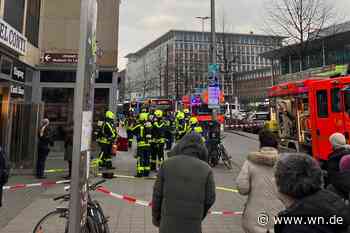 Feuerwehreinsatz am Hauptbahnhof beeinträchtigt Busverkehr