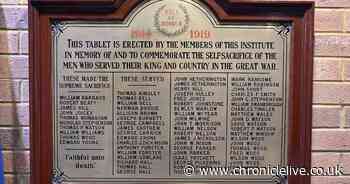 Gateshead war heroes honoured after plaque rescued from skip unveiled at Family Hub