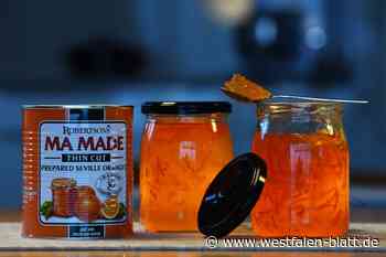 Die Orangenmarmelade, von der der Radiokoch schwärmt