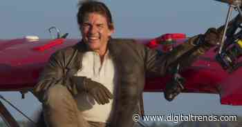 Tom Cruise hangs upside down from a biplane in latest Mission: Impossible 8 stunt