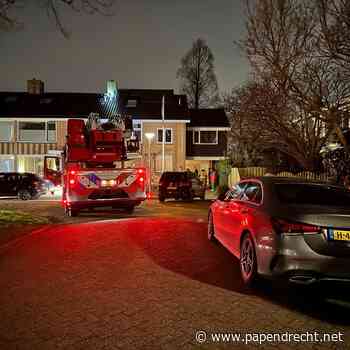 Brandweer oproepen voor schoorsteenbrand Karel Doormanlaan