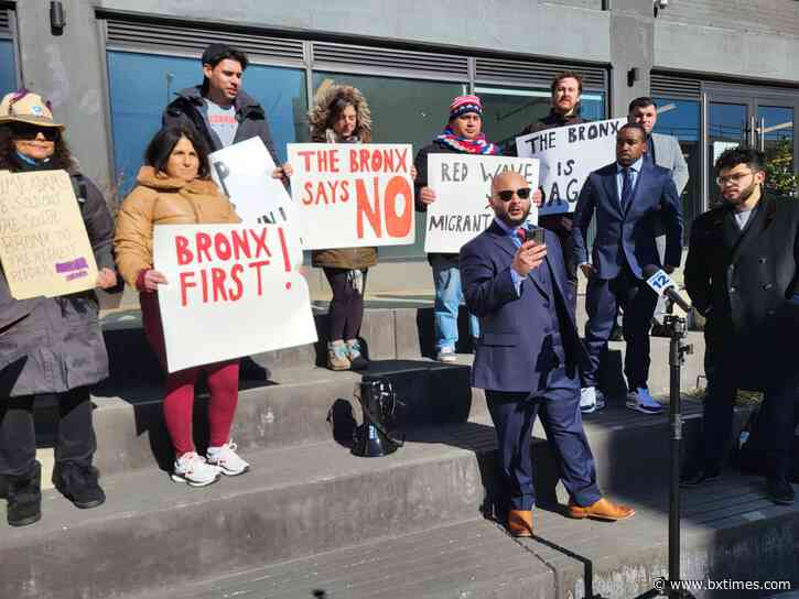 Residents hold second rally against South Bronx migrant shelter