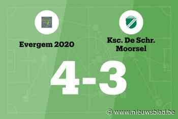 Bossaer scoort twee keer voor Evergem 2020 in wedstrijd tegen KSC Moorsel