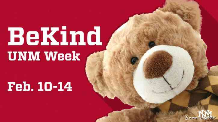 University of New Mexico holding 'BeKind' celebration next week