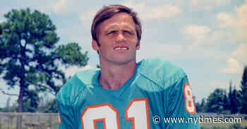 Howard Twilley, Receiver on the 1972 Champion Dolphins, Dies at 81