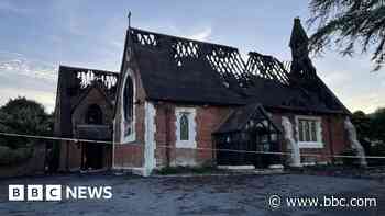 Church destroyed by fire needs £1m for repairs