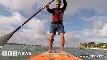Paddleboarder set for Turkey-Gibraltar challenge