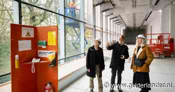 Bouwhekken en rommel, toch schiet het aardig op met de grote verbouwing van dit museum