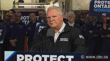 Ford commits to building Hwy. 401 tunnel if re-elected, but no price tag yet