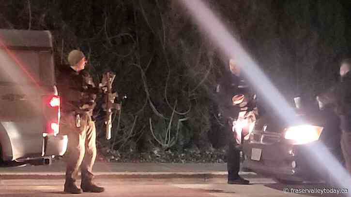 Police incident unfolds Friday night in Chilliwack