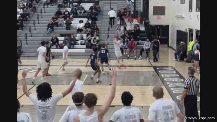 Rian Gonzales set New Mexico high school single game record for three point buckets