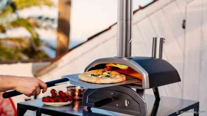 The Ooni wood pellet pizza oven is $100 off ahead of backyard cookout season