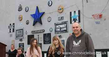 Meet the Newcastle United super fan whose Blaydon home is adorned with NUFC art