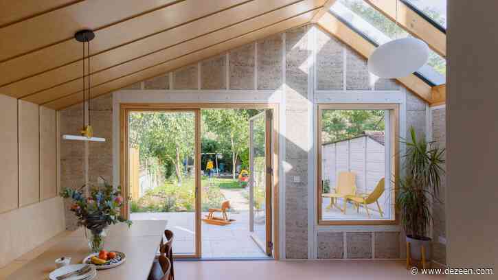 Nimtim Architects creates "textured envelope" for Hemp House extension