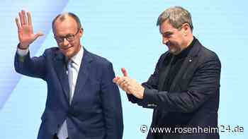 CSU-Parteitag live – Bei Rede blickt Merz in Reihe eins und stellt fest: „Das löst hier gerade Unruhe aus“