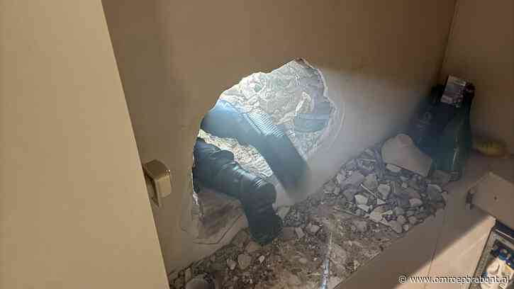 Door een gat in de muur is juwelier beroofd: 'Schade vele tonnen'