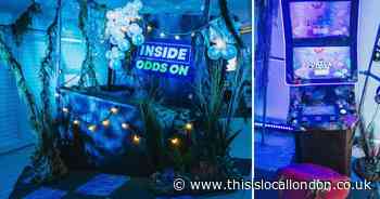 Empty store transforms into fantasy betting shop to spotlight gambling harm