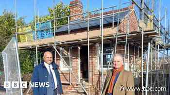 Listed summer houses' restoration nears completion