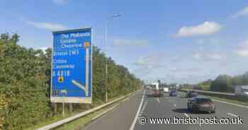 Live: M5 lane shut after crash near Bristol