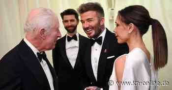 König Charles diniert mit den Beckhams: Royale Dinnerparty im italienischen Stil