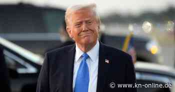 US-Präsident Donald Trump will Plastikstrohhalme zurückholen