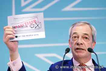 Top pollster Sir John Curtice says Farage’s Reform challenge is real