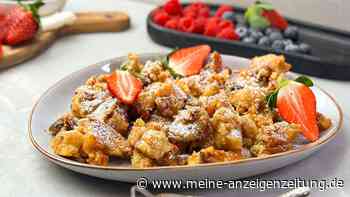 Kaiserschmarnn ohne Ei und Milch zubereiten – veganer Genuss mit karamellisierter Kruste