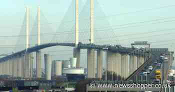 Live updates as severe delays and lanes shut after crash near Dartford Crossing