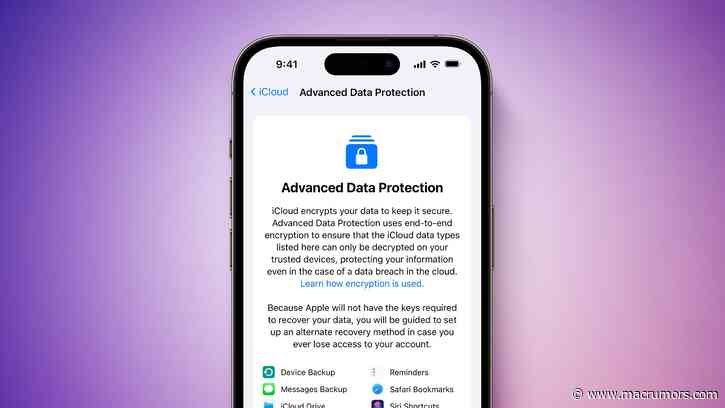 Enable End-to-End Encryption for Your iCloud Backups