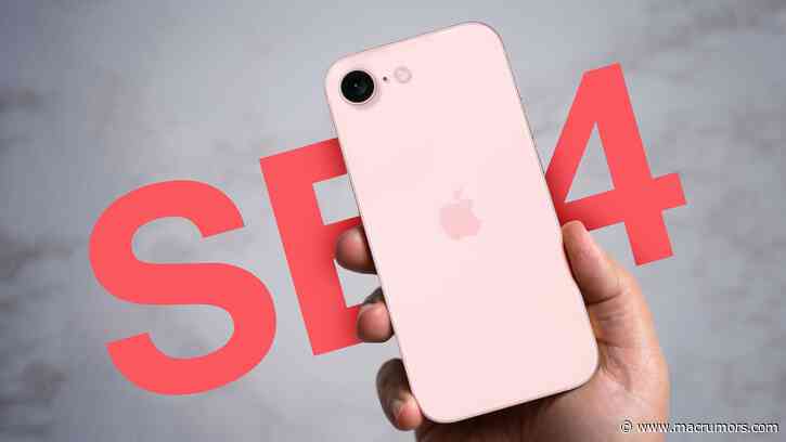 iPhone SE 4 Launching as Soon as Next Week