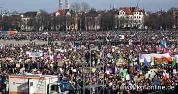 Tausende Menschen haben in deutschen Städten erneut gegen rechts demonstriert