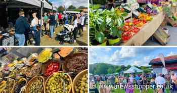 A family-friendly farmers market in a woodland setting comes to Belvedere this Sunday