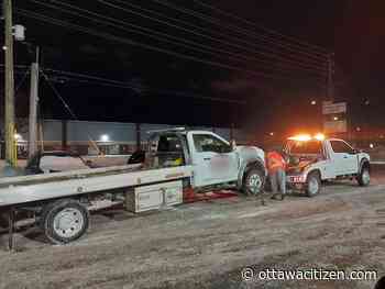 OPP seizes illegal Quebec tow truck, cites 13 safety violations