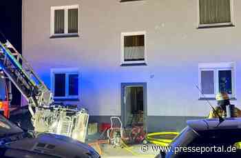 FW-RE: Wohnungsbrand am Samstagabend verläuft glimpflich - keine Verletzten
