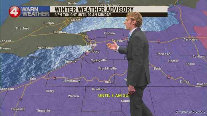Widespread snow tonight throughout WNY