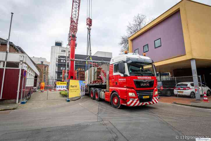Dak gaat eraf van bunker UMCG: “Ruim twee meter beton verwijderen voor nieuw apparaat” (foto’s)