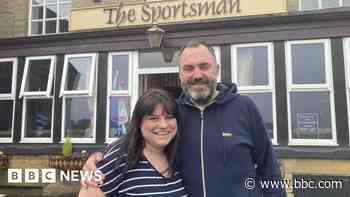 Couple close pub where they held their own wedding