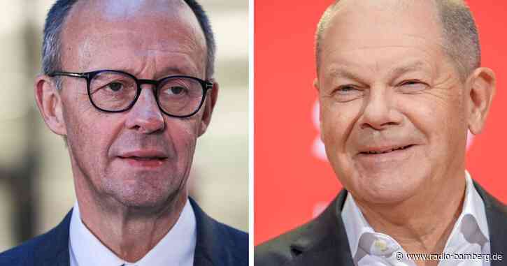 90 Minuten TV-Duell zwischen Scholz und Merz